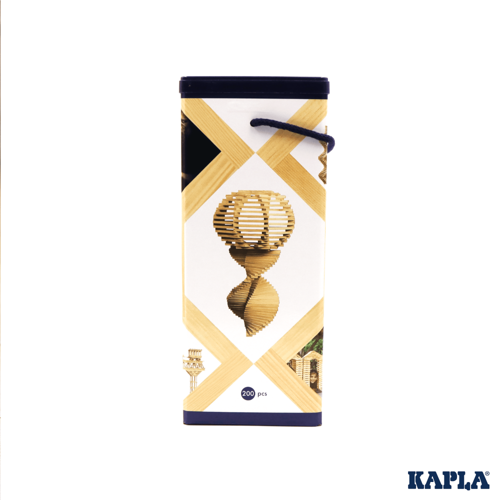 KAPLA - BARIL 200 PLANCHETTES NATURE - COLLECTOR - 1