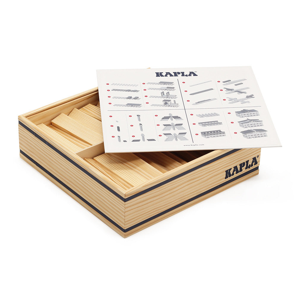 KAPLA - COFFRET 100 PLANCHETTES NATURE - 1