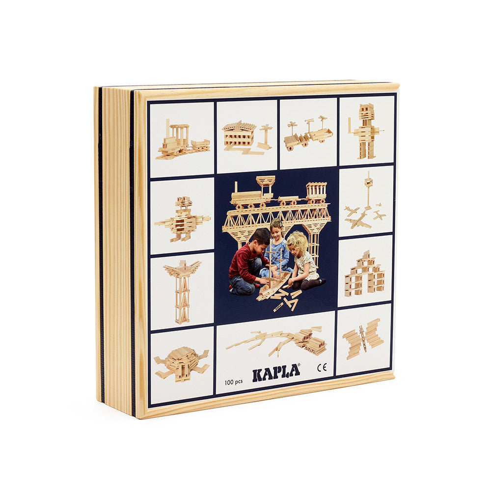 KAPLA - COFFRET 100 PLANCHETTES NATURE - 2