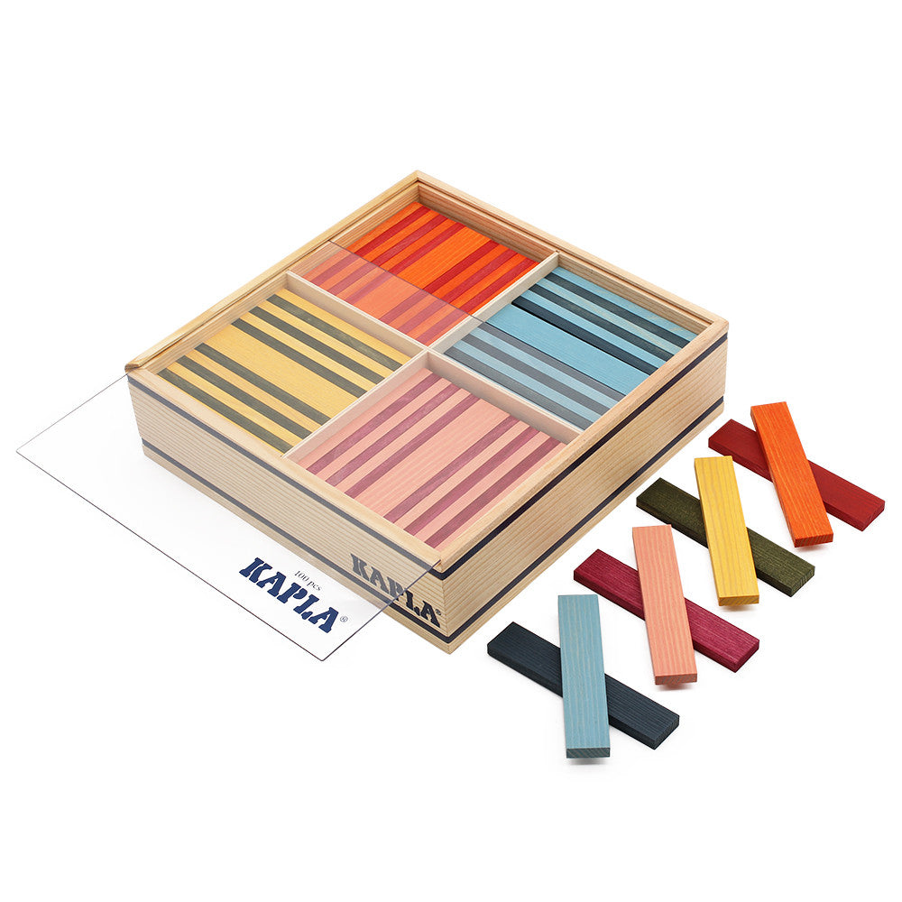 KAPLA - COFFRET 100 PLANCHETTES OCTOCOLOR - 2